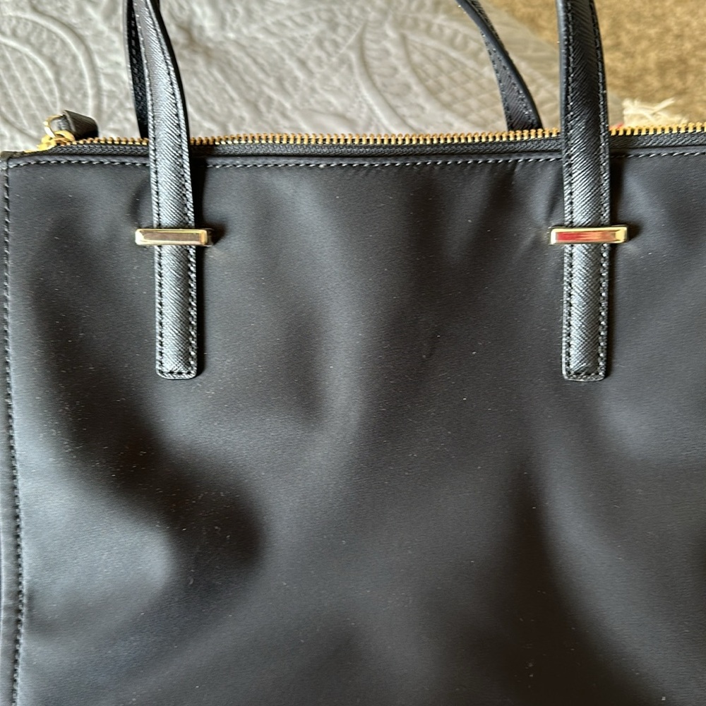 kate spade ♠ Authentic Nylon Black Purse - Picture 7 of 9
